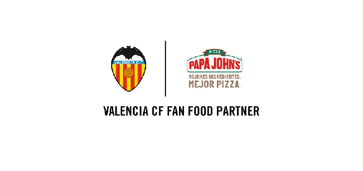 El Valencia CF firma un acuerdo de patrocinio con Papa John’s Pizza